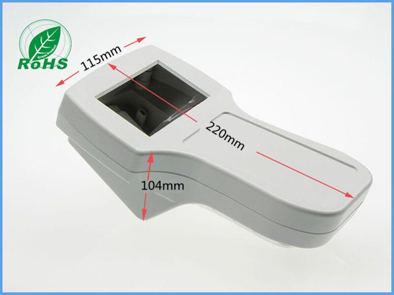 Elektroniklåda i plast handhållen plastlåda utrustning 220*115*104mm