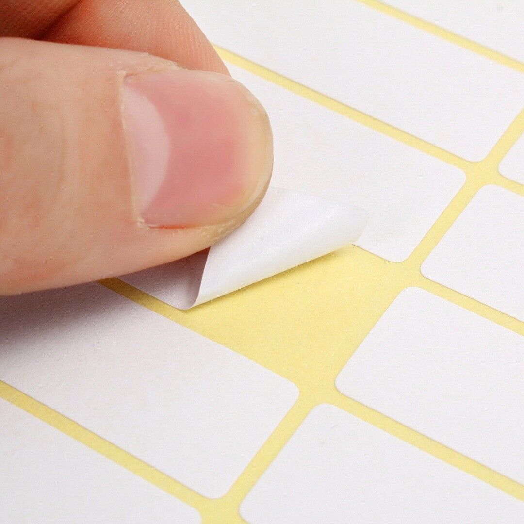840 white adhesive label 13x38 mm price blank white sticker small paper sticker sticker writable note sticker label crafts