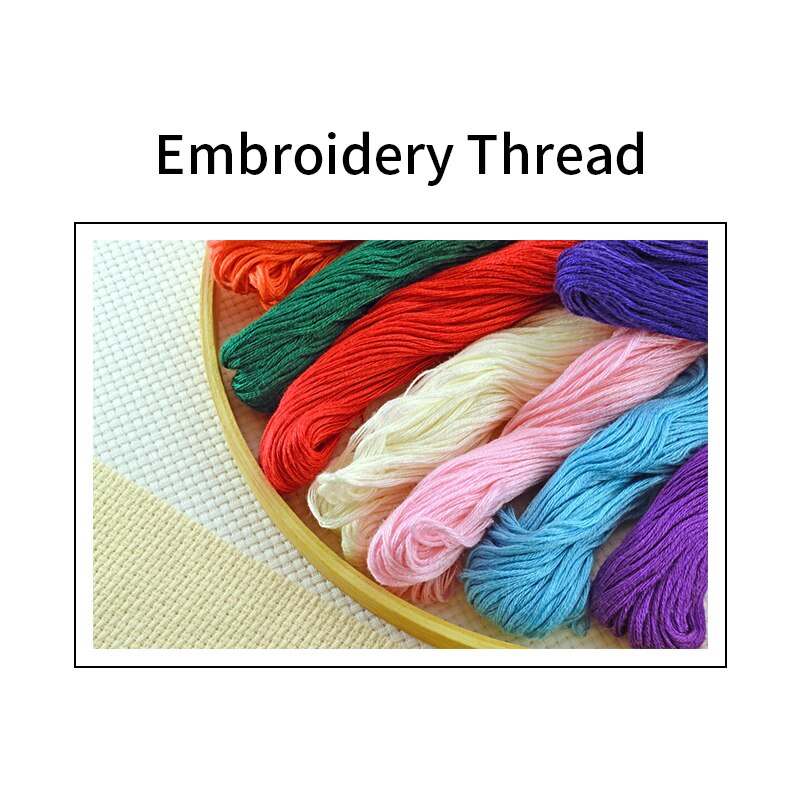 Kits de broderie en coton imprimé léopard, point de croix, fil de tissu compté 11CT 14CT, décoration artisanale en toile