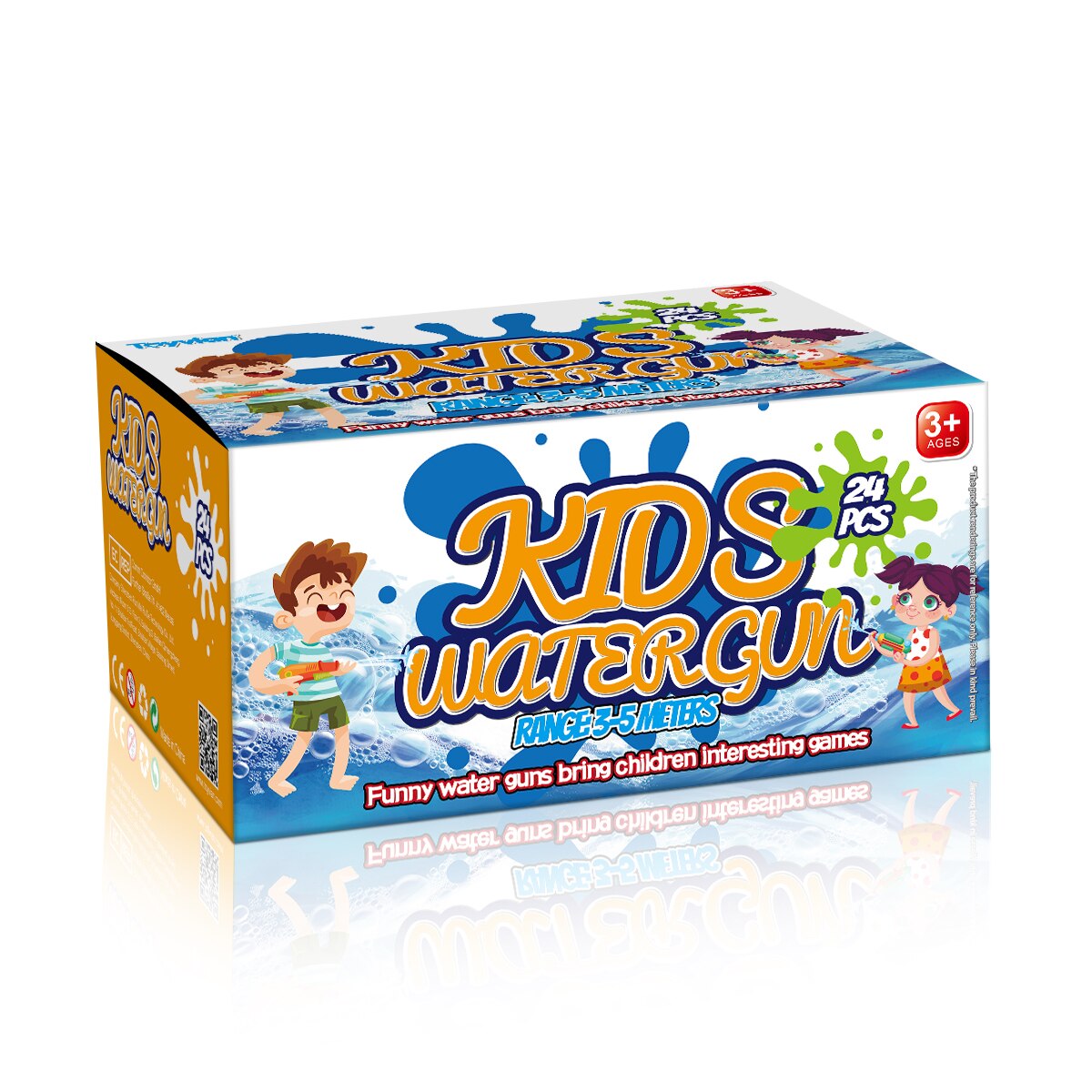 Toyvian 24Pcs Water Guns Shooter Zomer Zwembad Beach Party Gunsten Zomer Speelgoed Voor Kinderen Kids (Willekeurige Kleur