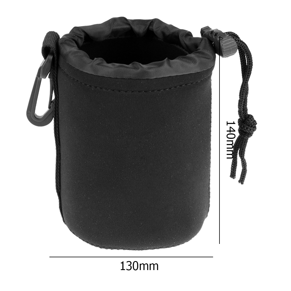 1/2 Stück Kameraobjektivtasche Fotografie Objektivtasche Neopren Wasserdichter Rucksack Kordelzug Schutzhülle für die meisten digitalen Spiegelreflexkameras: YELLOW