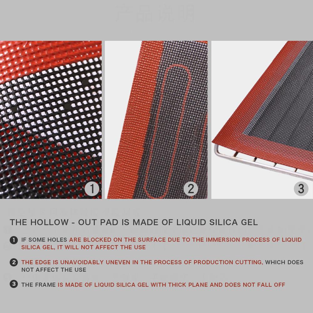 Oven Sheet Liner Silicone Baking Mat Non-Stick for Cookie / /biscuit/puff/eclair Rolling Dough Heat Resistant Pastry Mat Tool