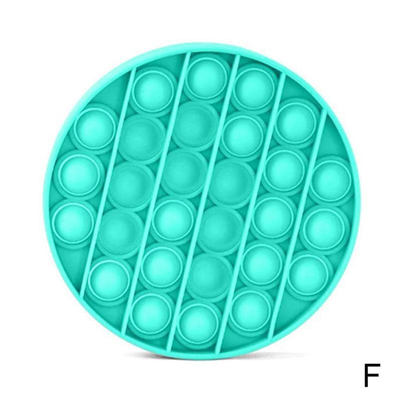 1pcs Bubble Sensoriale Agitarsi Giocattolo Lo Stress Sollievo Speciale Ha Bisogno di Silenzioso Aula Giocattoli Educativi per Bambini e Adulti: F