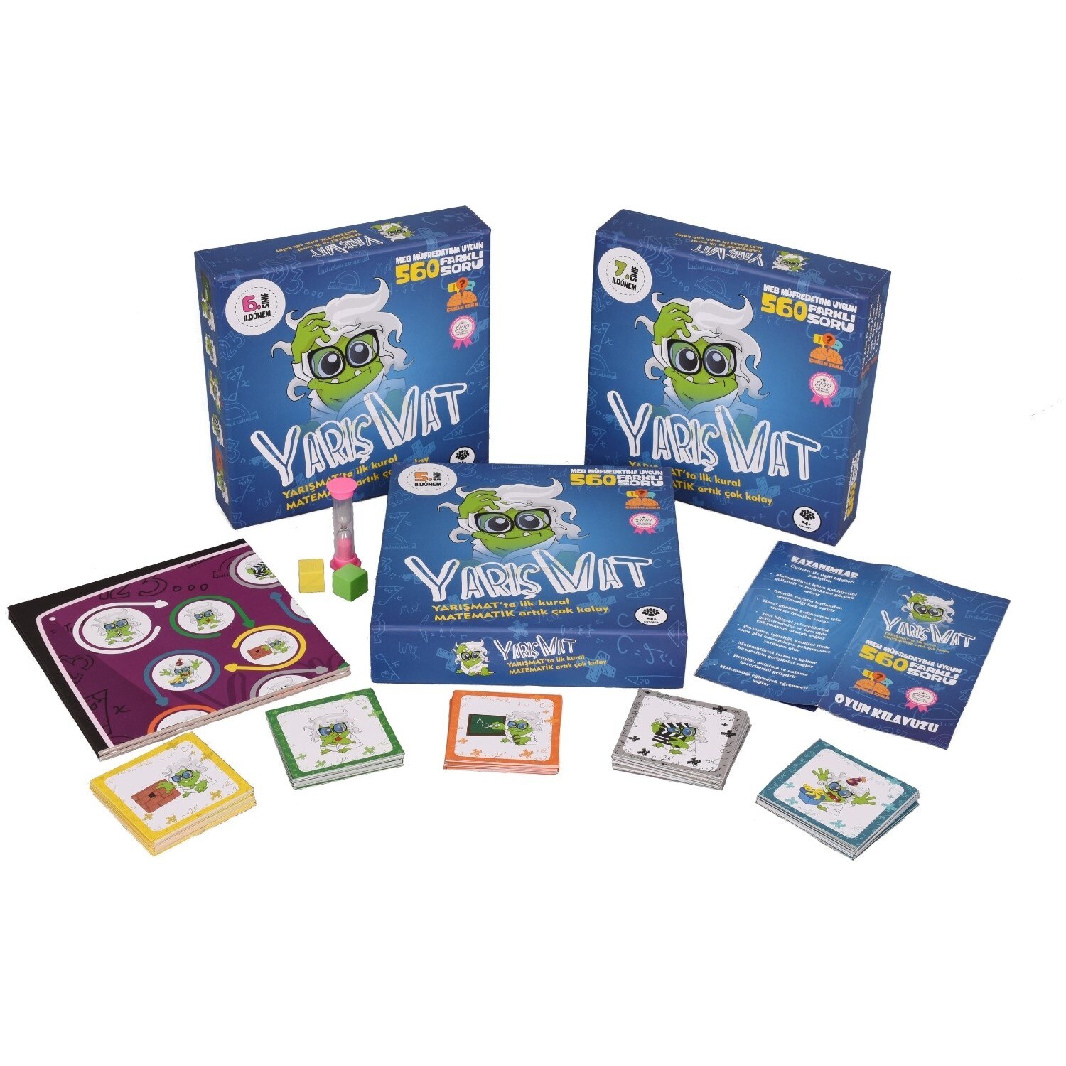 Yarışmat 7 Grade 2. Period Math Box Game