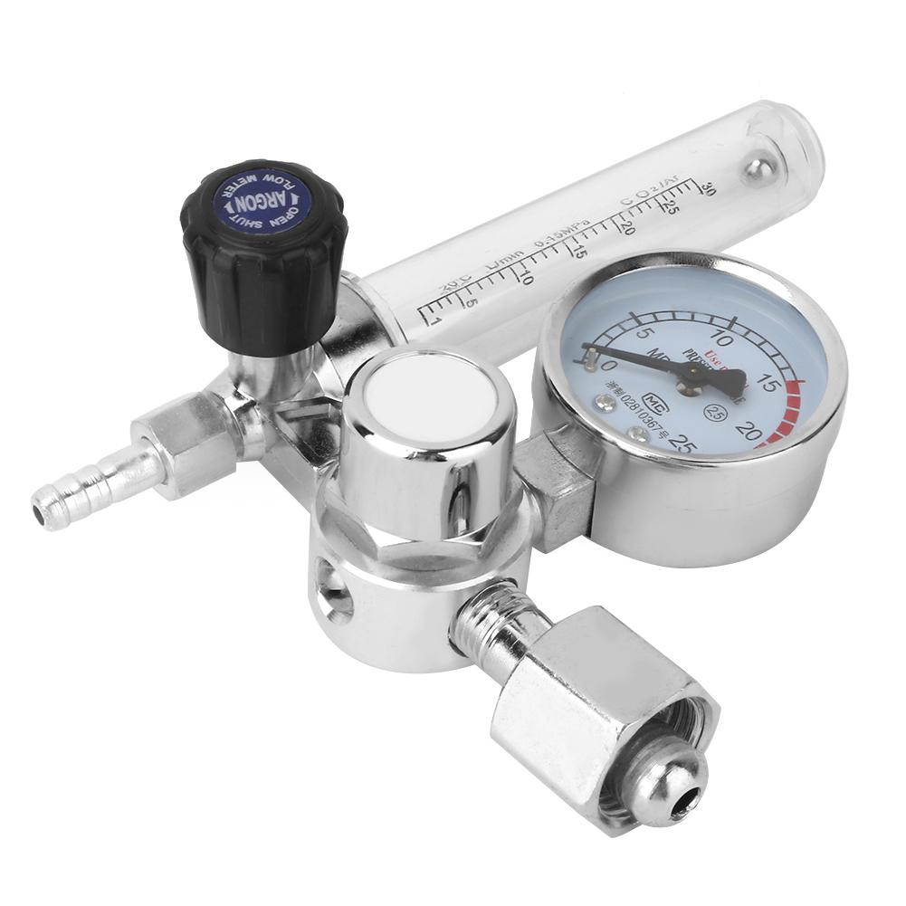 Welding Pressure Gauge Argon CO2 Mig Tig Flow Meter Regulator Pressure Gauge Pressure Gauges for MIG and TIG Welding