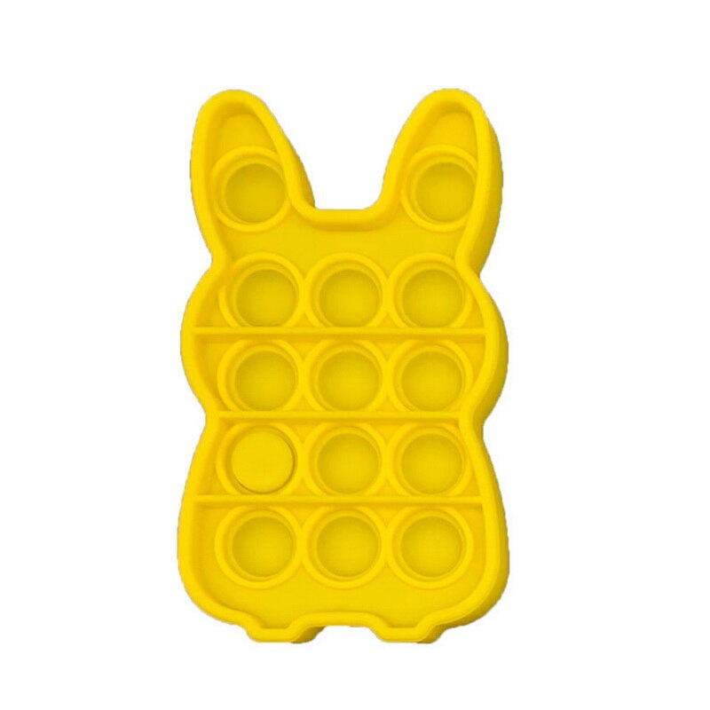 Nowe Push Bubble Fidget zabawki antystresowe dla dorosłych dzieci jednorożec królik Pop Fidget zabawka sensoryczna autyzm specjalne potrzeby Stress Reliever: 1