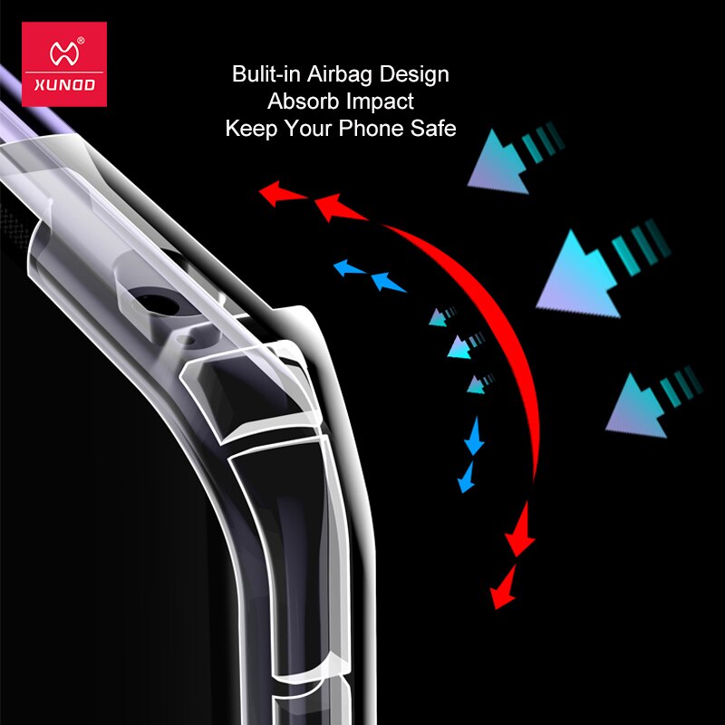 Xundd Case For Huawei Mate 40 Mate 40 Pro Plus Case Shockproof Transparent Glove Glass Cover For Mate 40 Pro Mate 40 ProPlus