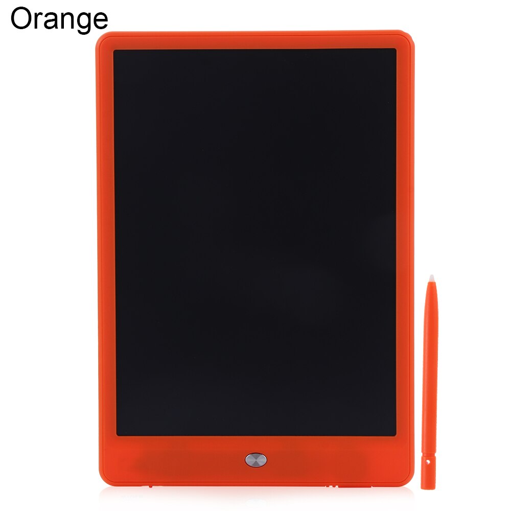 Colorful lcd writing hand tablet drawing tablet electronics graphic board drawing pad ultra thin portable handwriting screen: orange