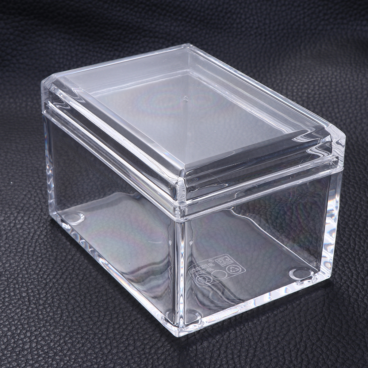 Clear Acrylic Storage Container Tea Bag Storage Box With Cover Box Tea Bag Holder Simple Style