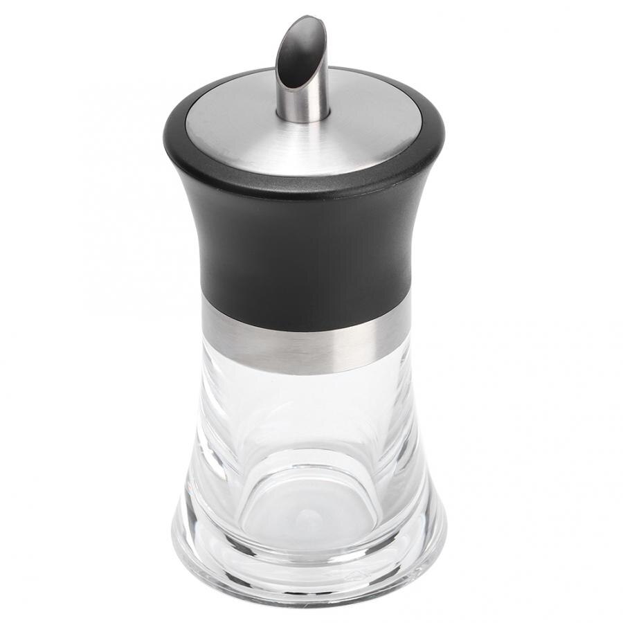 Transparent Acrylic Sugar Jar Salt Spice Pepper Cumin Powder Organizer Storage Boxes Seasoning Salt Shaker Kitchen Accessories