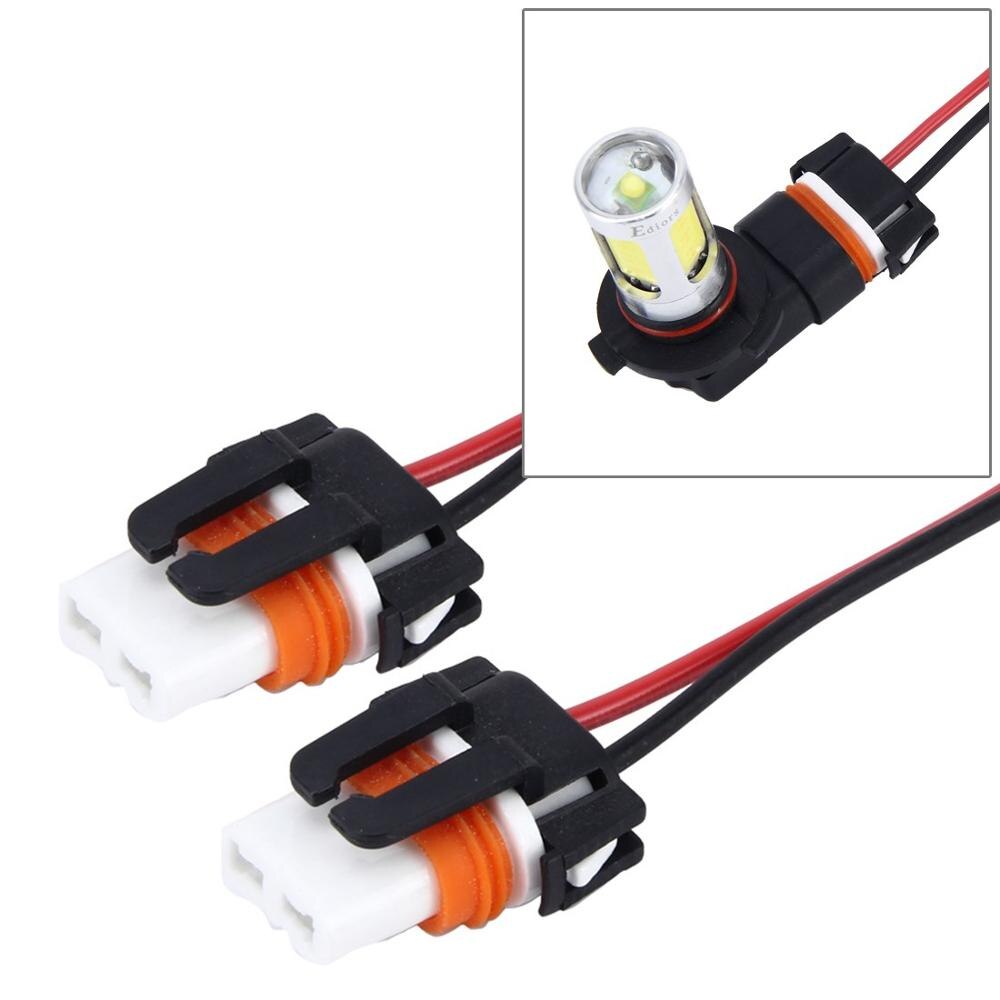 Douille de support pour ampoule LED, 2 pièces, T10/H8/H11/H7 /H4 /H1/H3/9006 /9005 / 7443 /7440 /1157 /1156/voiture