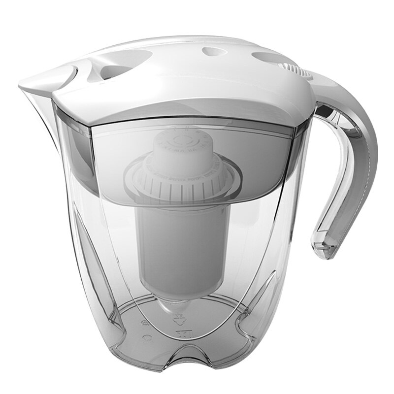 Hushållsfilter vattenkokare 3.5l energinät vattenkokare aktivt kol filter vattenkokare filter vattenkokare (med filter): Vit