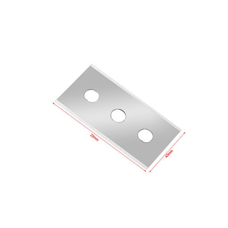 Portable Stainless Steel Cleaning Scraper Glass Ceramic Hob Scraper Window Smooth Floor Cement Tile Cleaning Hand Tool: 1Blade