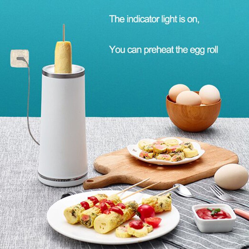 Automatic Egg Roll Machine Egg Cup Mini Egg Cooker Sausage Instant Breakfast Maker Machine HUG-Deals