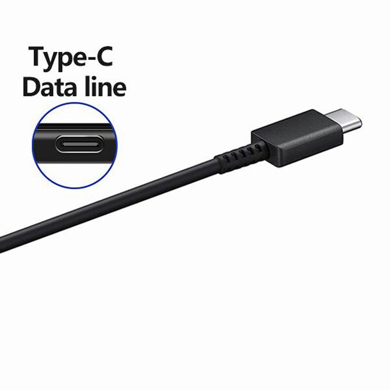 Tablet Fast Charger EP-TA800 for Samsung GALAXY Note 10 Plus S10 Plus NOTE20 Ultra S20 Ultra 5G A90 A80 A70 S20 25W: Only TypeC Cable