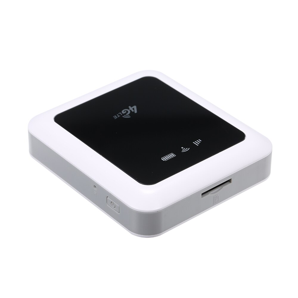 FDD 100M avec batterie externe (blanc) Portable Hotspot MiFi 4G sans fil Wifi routeur Mobile