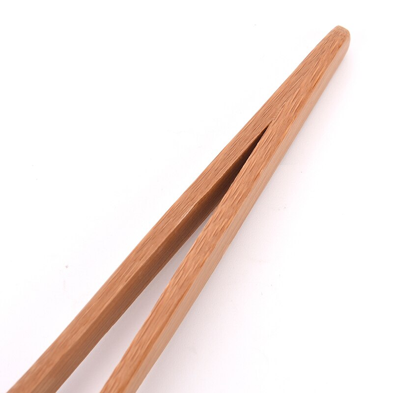 Houten voedselklemmen toasttang broodrooster spekklem suiker ijs thee tang salade keukenklemgereedschap