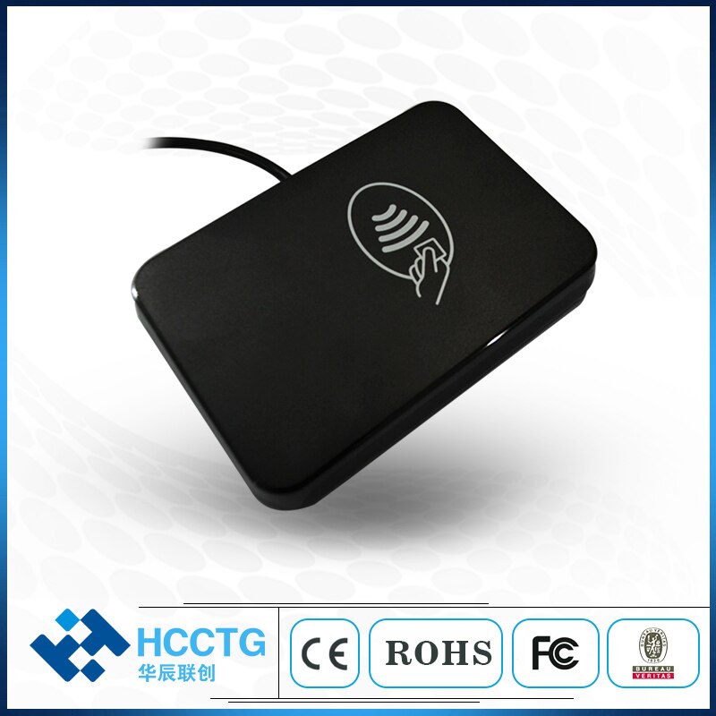 13.56Mhz Contactless USB RS232 Interface External NFC Reader Android HD8N