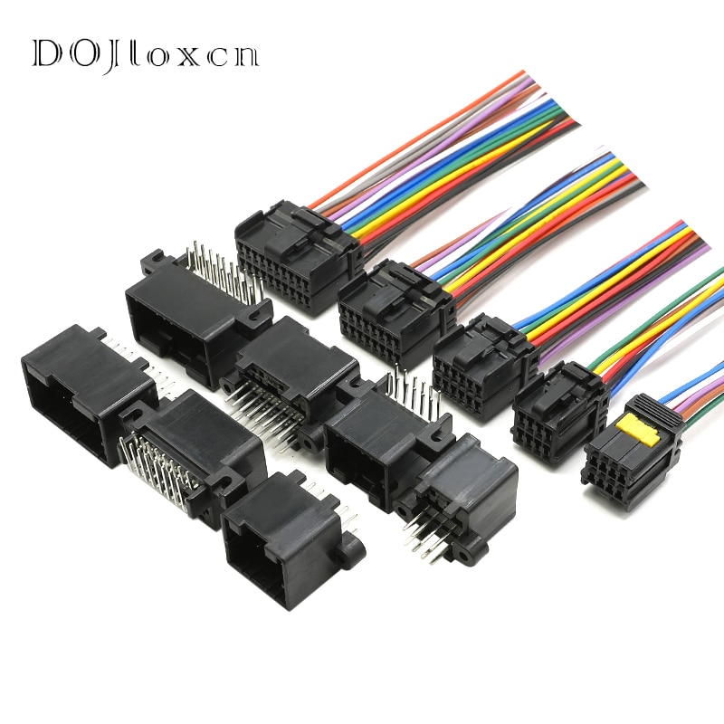 1 Set 8 12 16 20 36 Pin 174049-2 174051-2 174973-2 174045-2 174053-2 174975-2 Pin Seat Plug Automobile Wiring Harness Connector