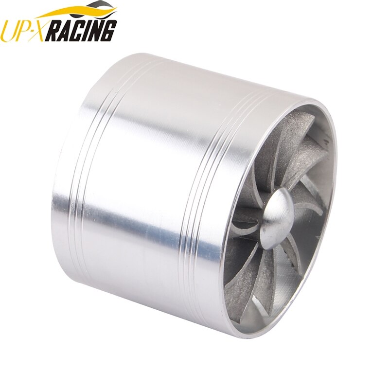 Hight universal 2.5 inch turbo fan auto air intake supercharge Turbo air intake Fuel Saver Fan Car UP-F-001
