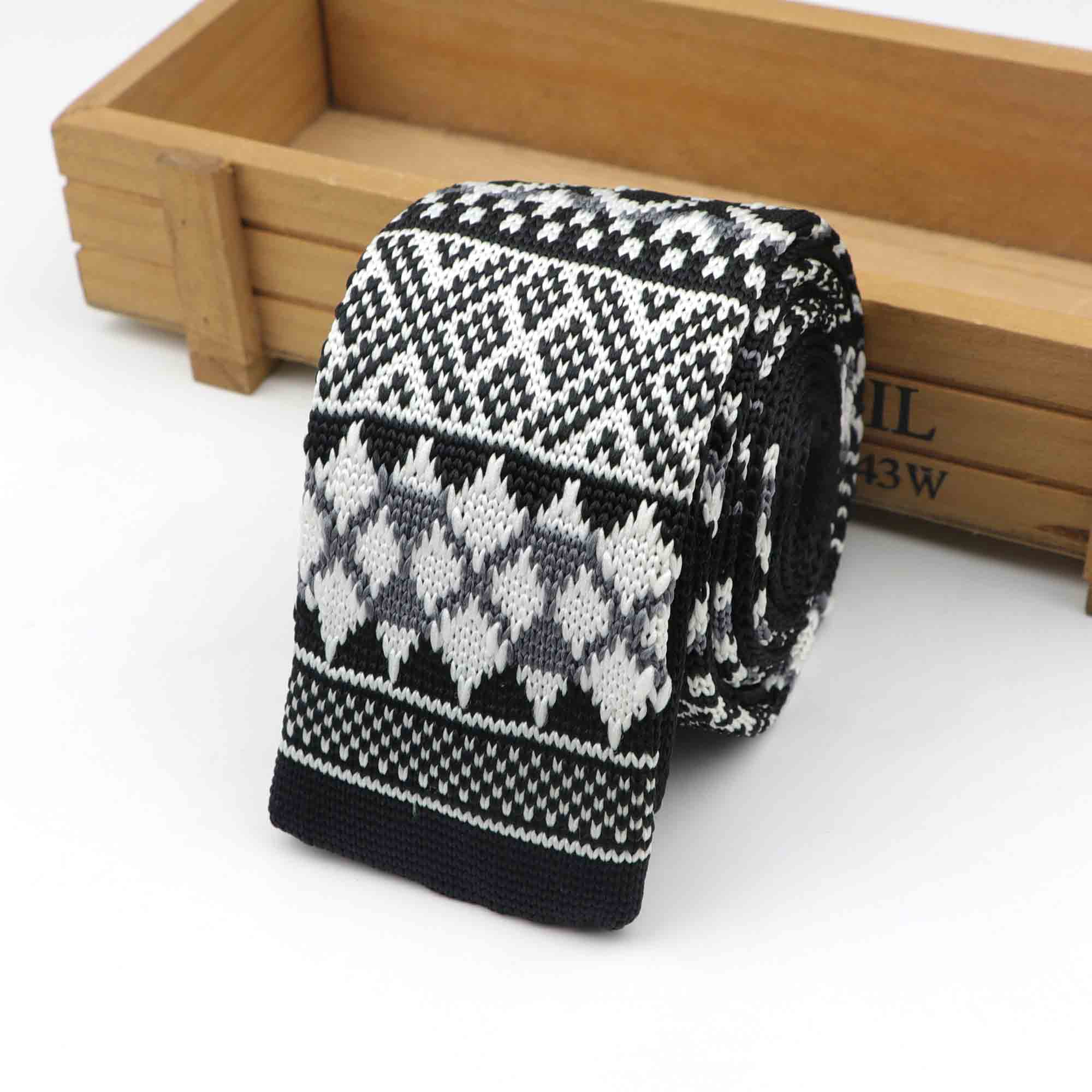 Mannen Kleurrijke Tie Knit Gebreide Ties Stropdas Kleur Smalle Slim Skinny Woven Vlakte Cravate Smalle Stropdassen: 5