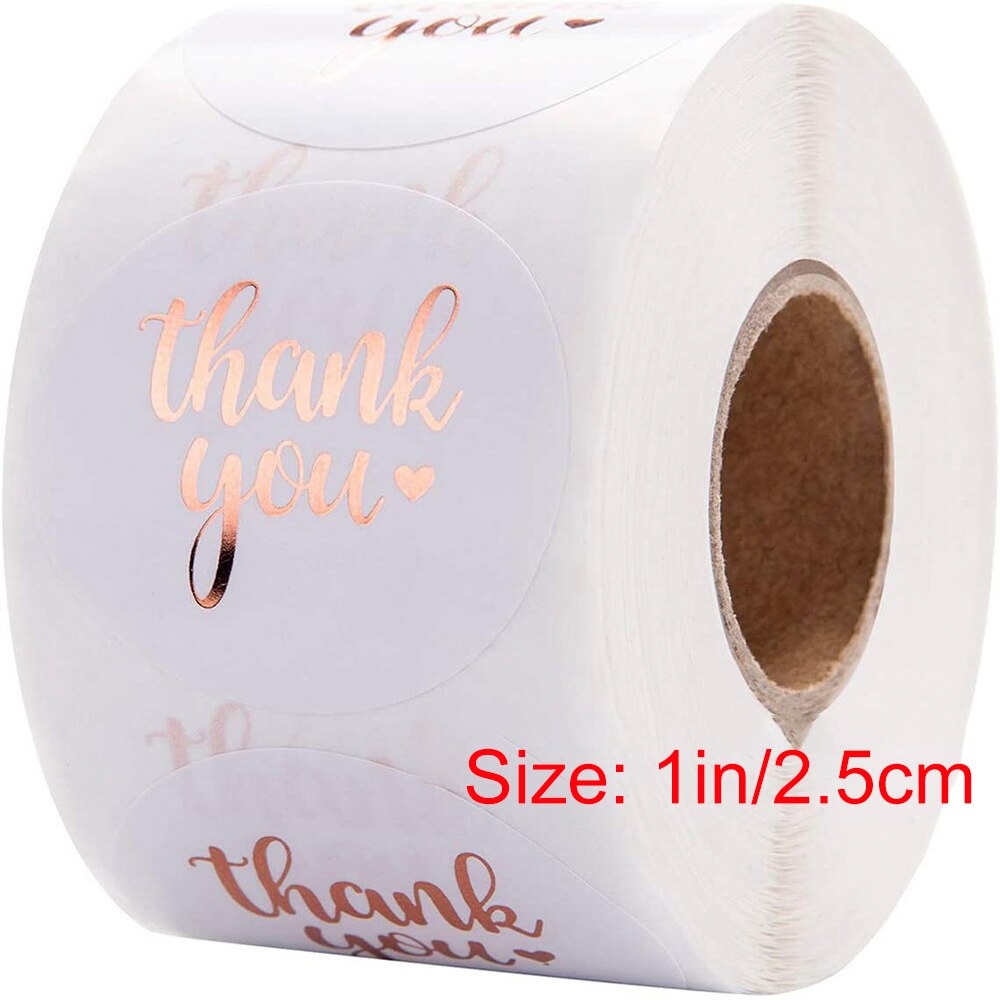 500 sztuk/rolka 1/1.5 Cal złota folia dziękuję naklejki Seal etykiety dla ręcznie robiona biżuteria papier do etykiet dekoracji pudełko na karty upominkowe DIY: Syle 16