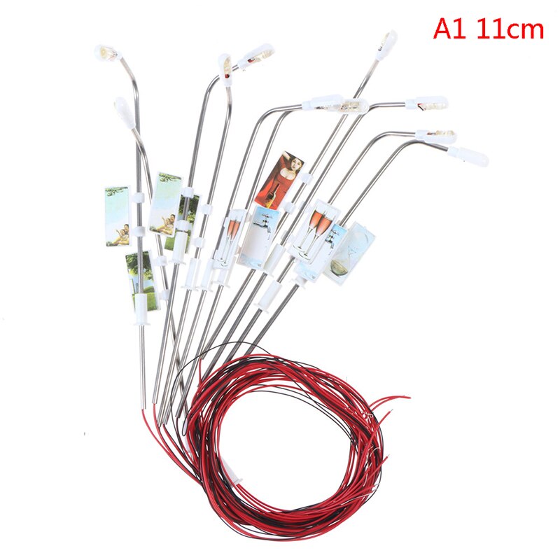 10 Stuks 1/100 1/150 1/200 Mini Model 3V Leds Tuin Straat Landschap Lichten Zand Tafel Accessoires: A1