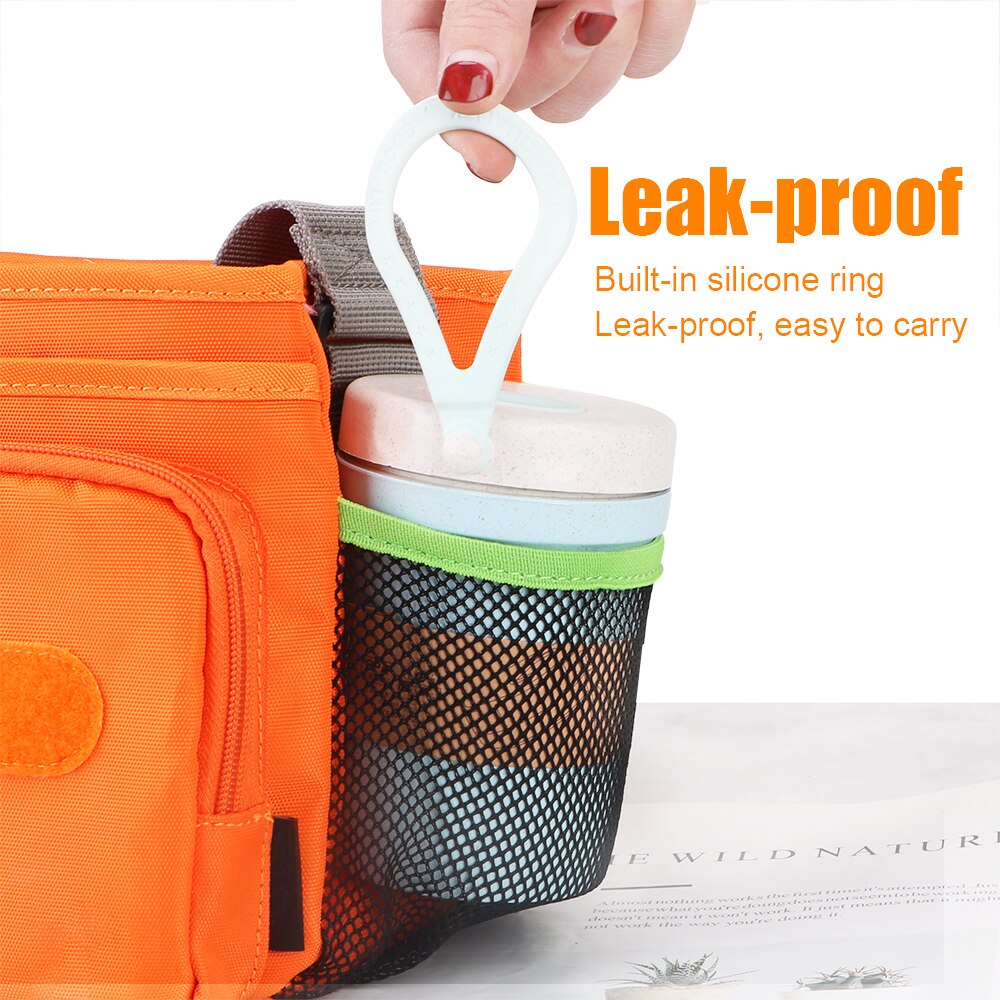 Lekvrij Kids Microwavable Lunchbox 300Ml Ontbijt Cup Draagbare Drankjes Dessert Ontbijt Melk Cup Verzegeld Voedsel Soep Thermos Cup