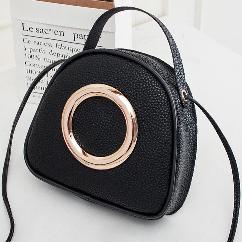 Moda de couro pequena menina bolsa multi-função moda senhora mensageiro saco 2019 rosa