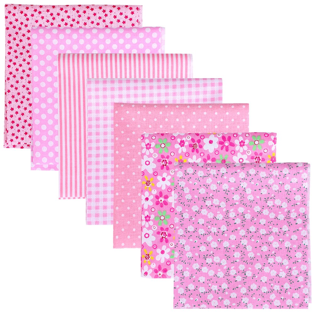 25*25cm Mixed Printing Cotton Fabric Printed Cloth Sewing Quilting Fabrics For Patchwork Sewing Materials Quilting DIY Clothes: F