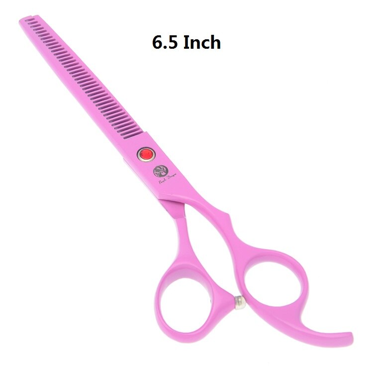 6.5 "paarse draak huisdieren trimschaar hondenhaar uitdunschaar honden knipschaar  jp440c dierentondeuse  b0017b: B0035b-03-65