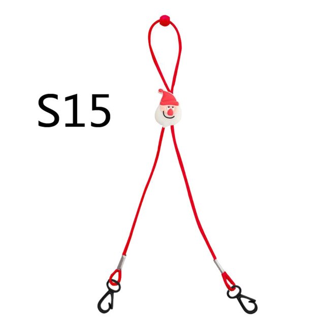 Face Mask Holder Rop Mask Lanyard Adjustable Mask Hanging Hook Rop Antilost Antidrop Mask Hanging Neck Rop Random Color: S15