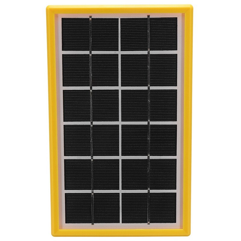 Solar Power Panel Generator Kit Home System with 3 Led Bulbs Outdoor Lighting