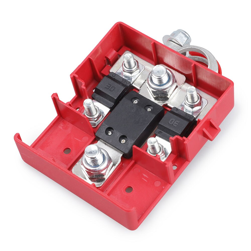 Car Quick Release Fused Battery Distribution Terminal Clamp Connectors 32V 400A