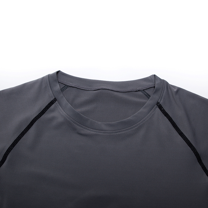 Camiseta de manga corta para hombre, camisetas de ajuste seco para gimnasio y Fitness, camiseta de compresión para entrenamiento, camisetas de boxeo Rashguard, Top deportivo para hombre