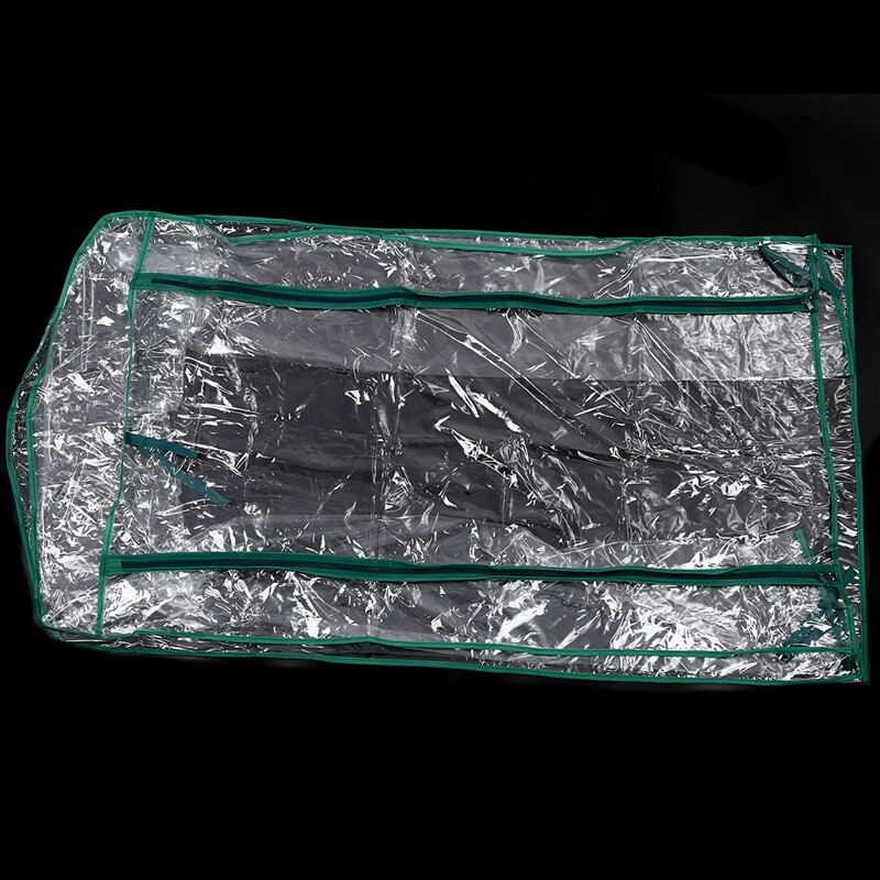PVC Cozy Garden Level Mini Home Greenhouse Plants Waterproof UV Protection Cover Garden Plants and Flowers(Only Include PVC Cove