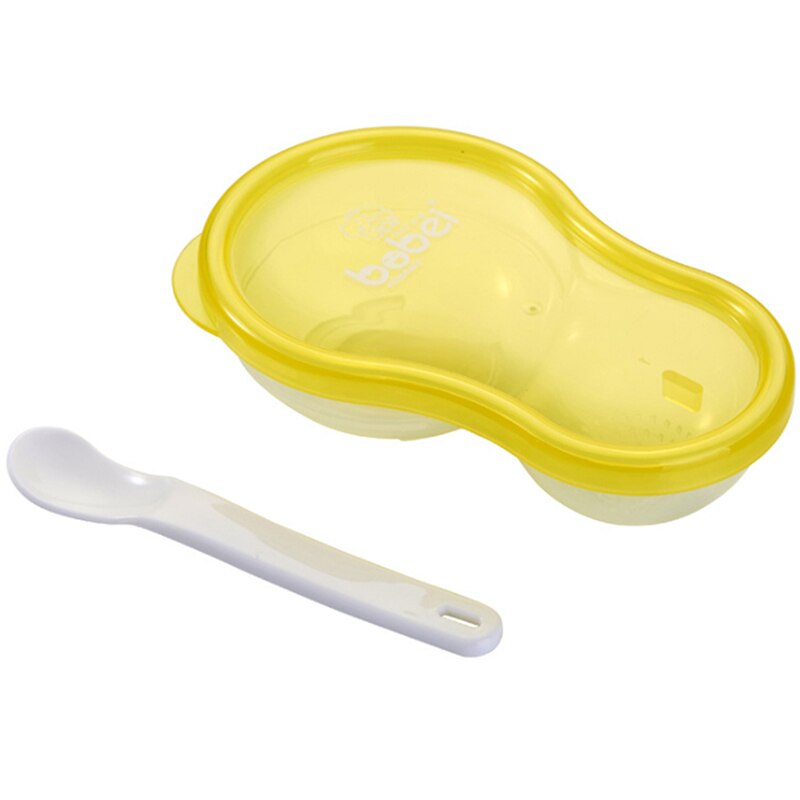 2 stuks/set baby serviesgoed servies lepel babyvoeding babydiner voerbakken schaaltjes babykom + lepel voedingsvoeding servies