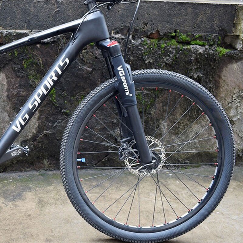 1 paire VTT fourche avant protection coussinet cadre enveloppe couverture protecteur protecteur vélo vélo accessoires