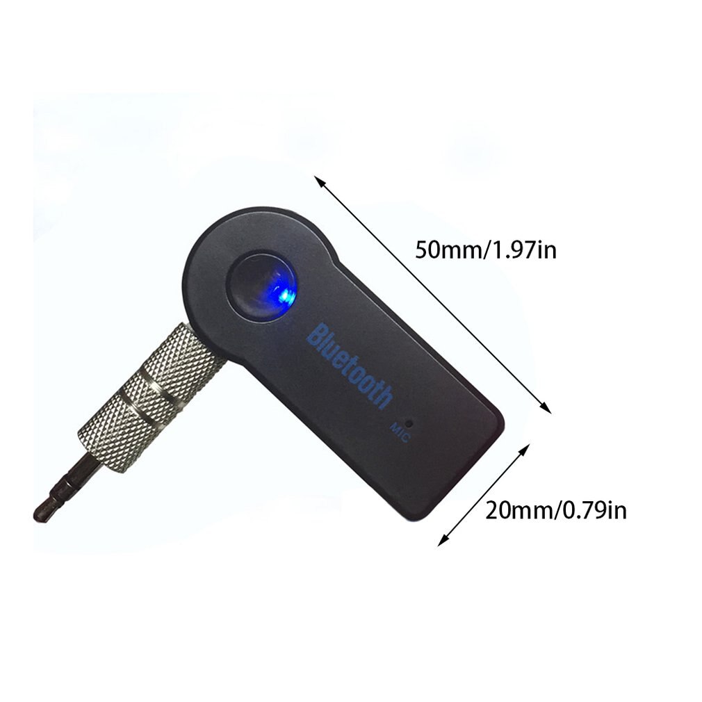 3.5mm trådløse bil bluetooth adapter aux car bluetooth audio receiver adapter
