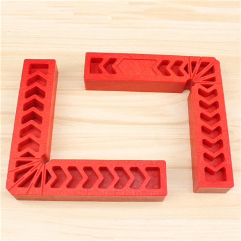 SEAAN 90 Degree Positioning Squares Plastic Clamping Square Right Angle Clamp Woodworking Carpenter Tool