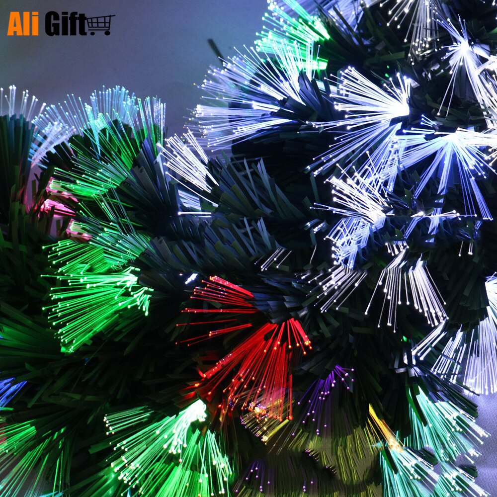 Jul mini fiber træ led lys fiber træ usb stik fiber træ fabriksudsalg kunstigt dekoreret ornamenter til hjemmet