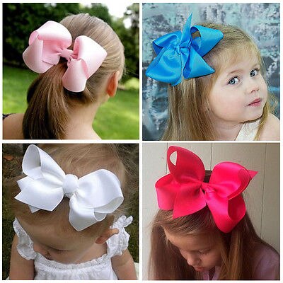 Bloemen babymeisjes strik grosgrain lint haarspelden haarspeldjes haaraccessoire 20 stuks
