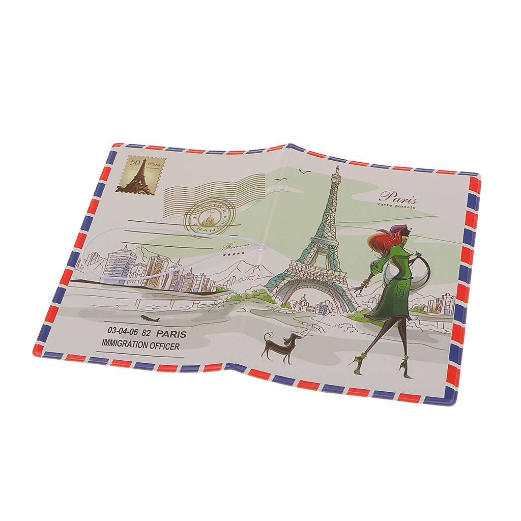 Bunte schutzhülle für reisebrieftasche und ausweis #5