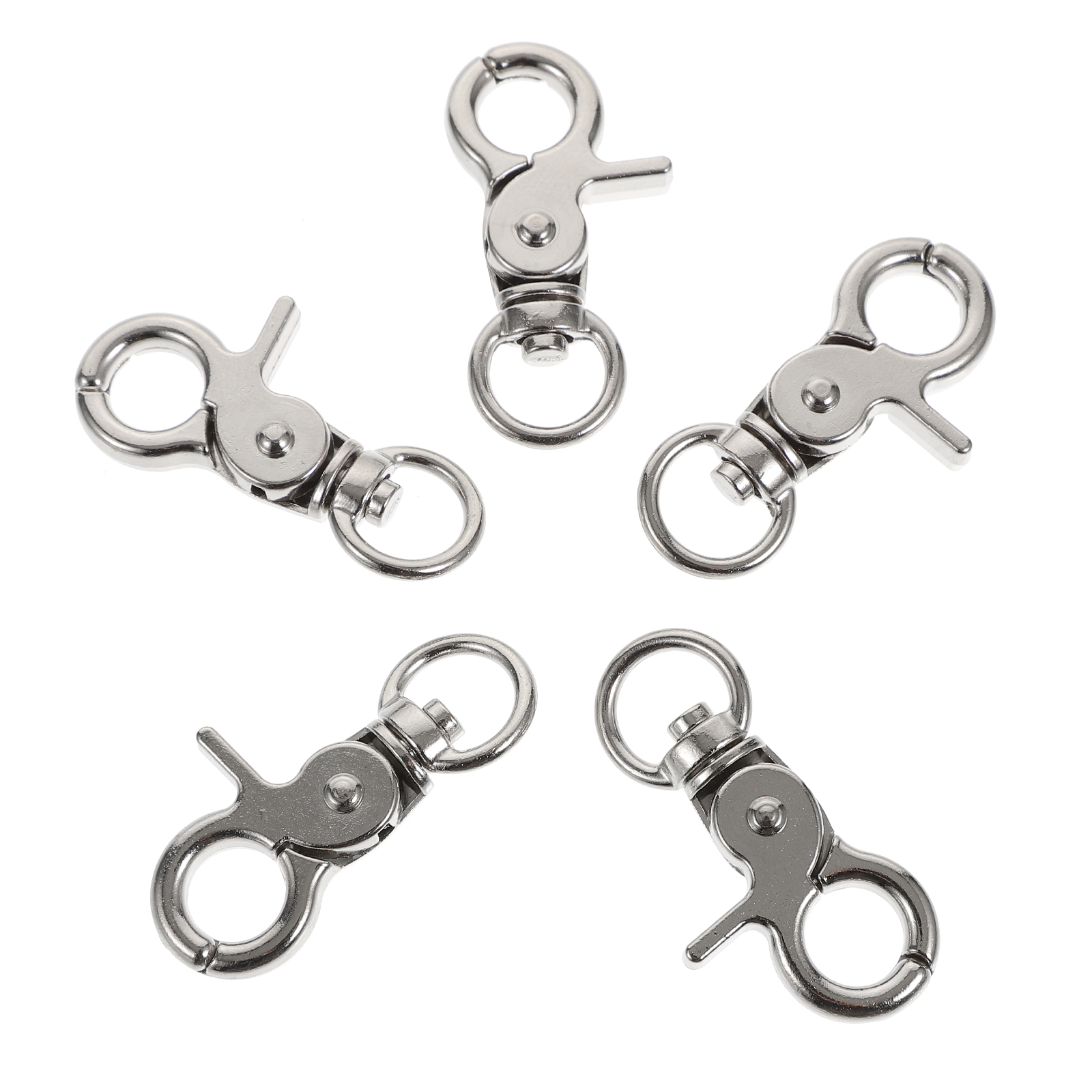 5Pcs Bird Cage Locks Lobster Clasp Door Lock Parrot Cage Safety Buckle Pet Cages Accessories