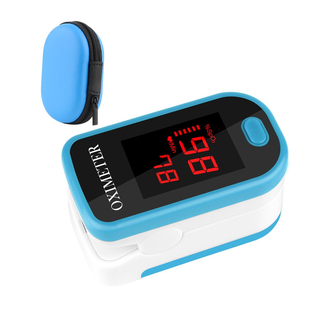 RZ Fingertip Pulsoximeter Oximetro Blut Sauerstoff Sättigung Meter Finger SPO2 PR Monitor Pulsoximeter: M230-blue-bag