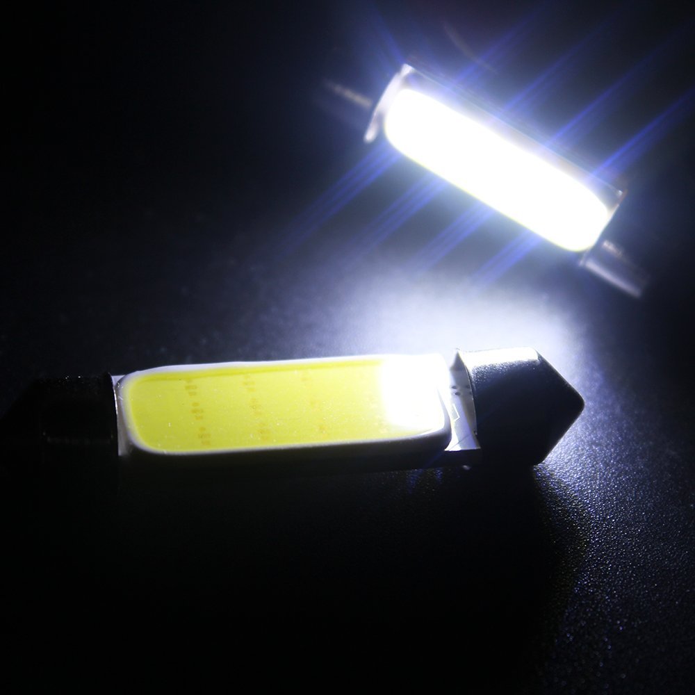 10Stck LED Kolben Birne Innen Lesen Licht 31mm 36mm 39mm 42mm Auto Innen Lampe 1,5 W DC12V Kuppel Lichter Platte lampen Birne