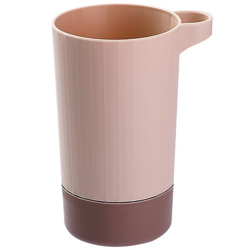 Prosty kubek robić płukania ust odpinany przenośny kubek robić mycia zębów podróży toaleta wc plastikowa szczoteczka robić zębów kubek para myjka