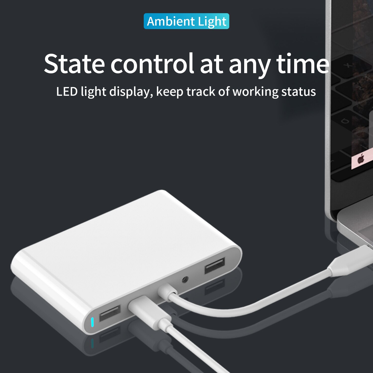 7 em 1 jogo do cubo de usb e tomada 4k hdmi carregador rápido adaptador 7 tipo porta c cubos para tablet portátil telefone móvel docking station
