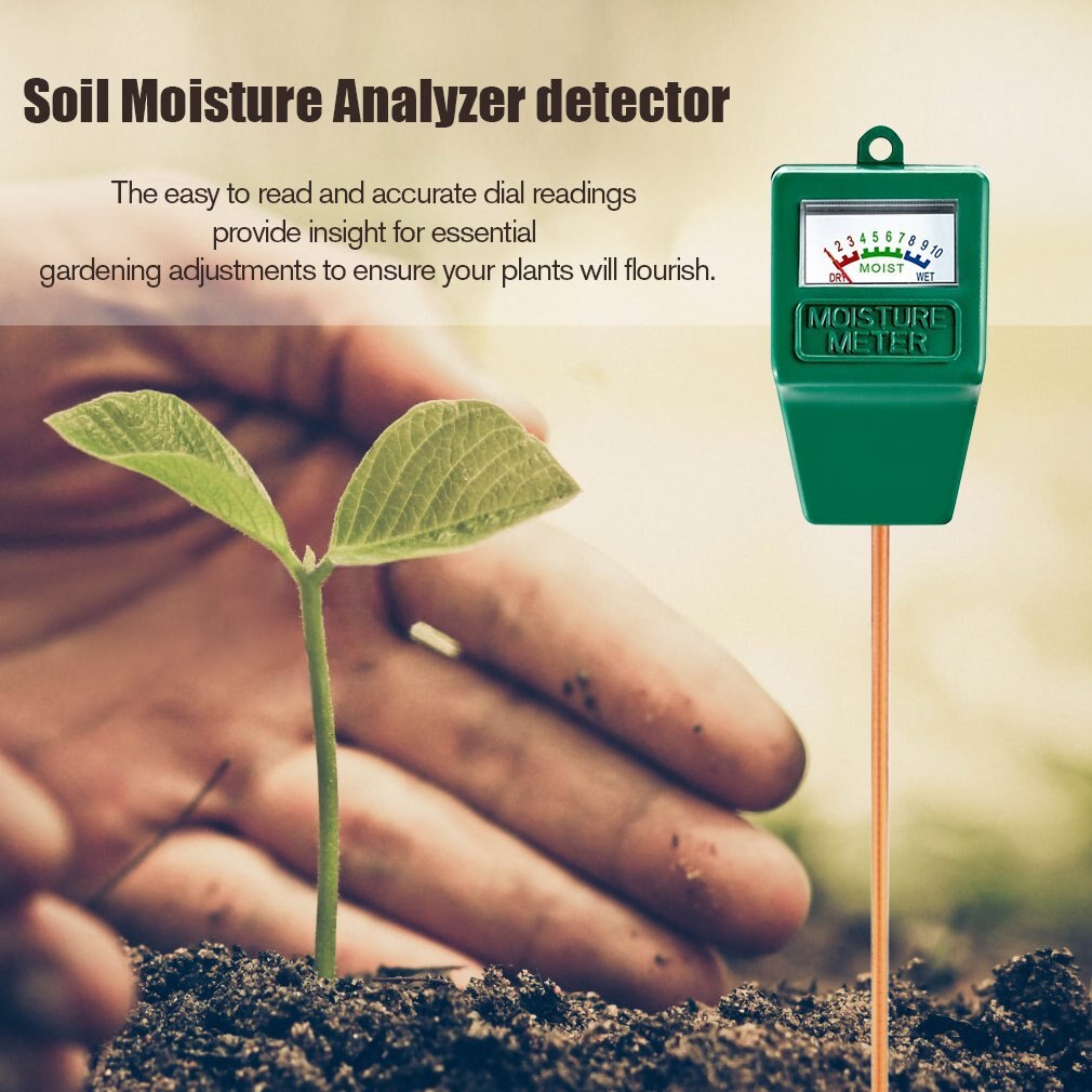 Garden Plant Soil Moisture Meter Hygrometer Probe Watering Test for Experiment Indoor Outdoor Soil Moisture Analyzer detector