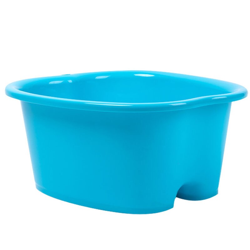 Soins des pieds chauds bain SPA baignoire en plastique pied tremper bassin pédicure désintoxication Massage pieds fq-ing: Bleu